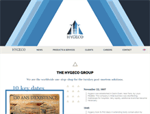 Tablet Screenshot of hygeco.com